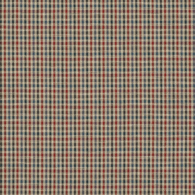 MULBERRY FD810.V110.0 BABINGTON CHECK RED/BLUE Fabric - Eade's Wallpaper