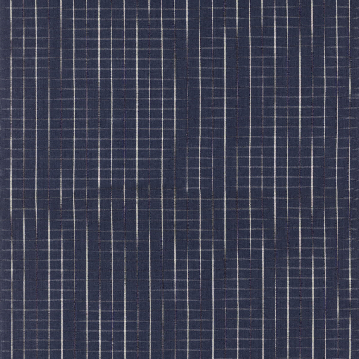 MULBERRY FD816.H10.0 COMPASS CHECK INDIGO Fabric - Eade's Wallpaper