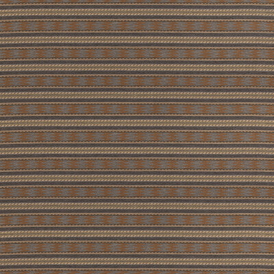 MULBERRY FD837.A15.0 INVERARAY WOODSMOKE Fabric - Eade's Wallpaper