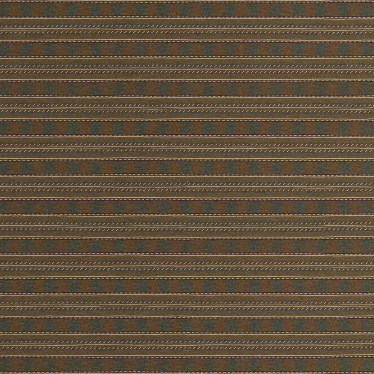 MULBERRY FD837.V173.0 INVERARAY RUSSET/GREEN Fabric - Eade's Wallpaper