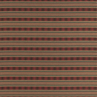 MULBERRY FD837.V90.0 INVERARAY RED/GREEN Fabric - Eade's Wallpaper