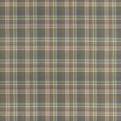 MULBERRY FD838.R106.0 LINDISFARNE PLAID LOVAT Fabric - Eade's Wallpaper