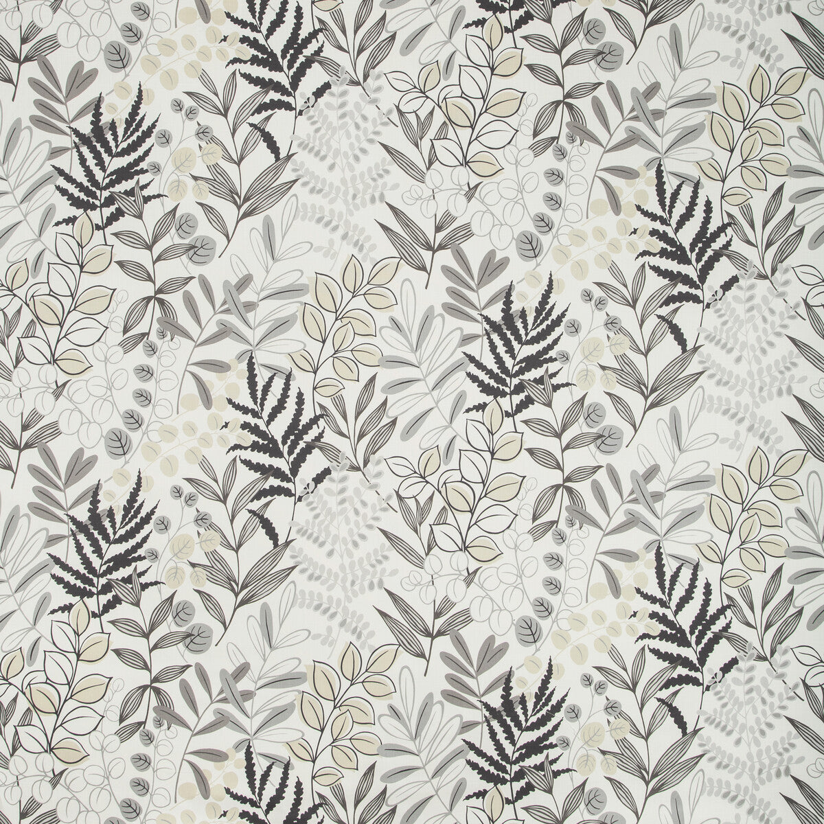 KRAVET BASICS FERNGARDEN.21.0 FERNGARDEN QUARRY Fabric - Eade's Wallpaper