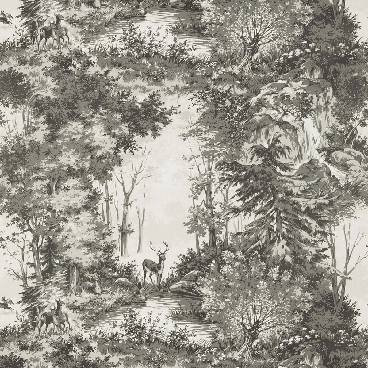 MULBERRY FG076.A15.0 TORRIDON WOODSMOKE Wallpaper - Eade's Wallpaper