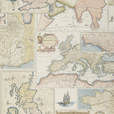 MULBERRY FG078.Y101.0 BOHEMIAN TRAVELS MULTI Wallpaper - Eade's Wallpaper