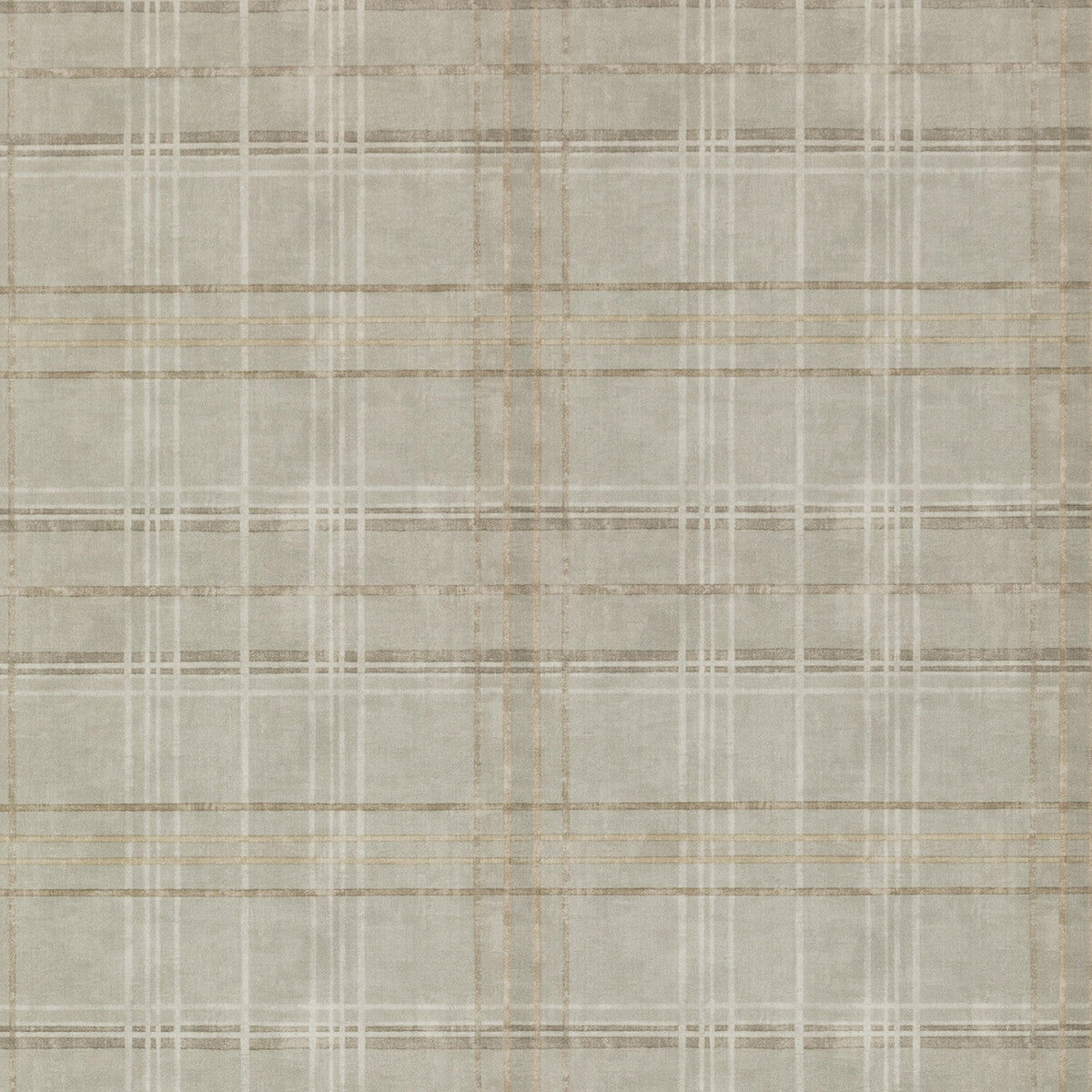 MULBERRY FG086.A15.0 SHETLAND PLAID WOODSMOKE Wallpaper - Eade's Wallpaper