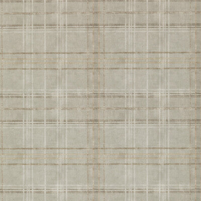 MULBERRY FG086.A15.0 SHETLAND PLAID WOODSMOKE Wallpaper - Eade's Wallpaper