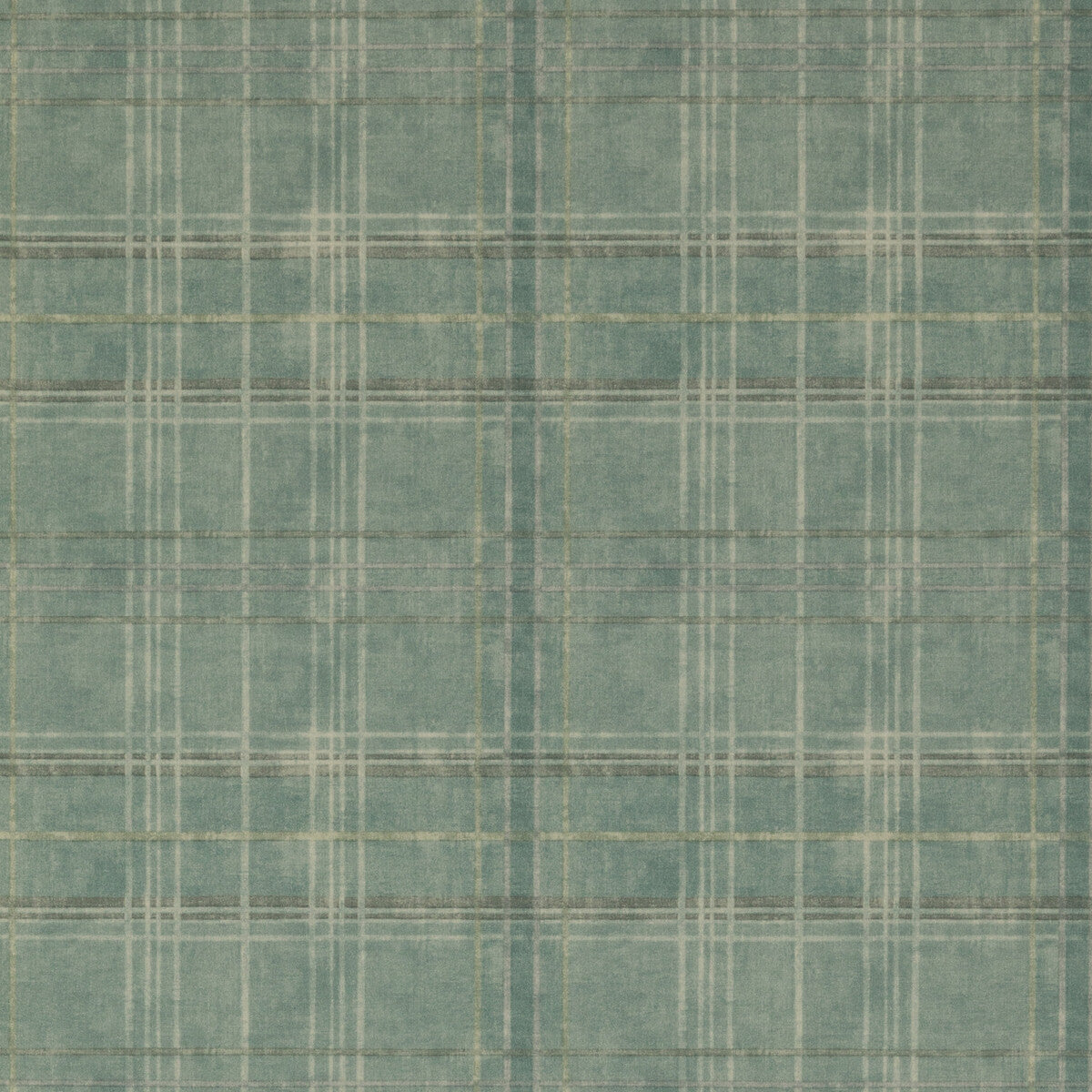 MULBERRY FG086.R11.0 SHETLAND PLAID TEAL Wallpaper - Eade's Wallpaper