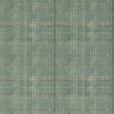 MULBERRY FG086.R11.0 SHETLAND PLAID TEAL Wallpaper - Eade's Wallpaper