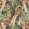 MULBERRY FG101.R102.0 GAME BIRDS FOREST Wallpaper - Eade's Wallpaper
