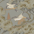 MULBERRY FG102.A116.0 GRAND FLYING DUCKS GREY/BLUE Wallpaper - Eade's Wallpaper