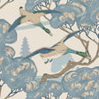 MULBERRY FG102.H101.0 GRAND FLYING DUCKS BLUE Wallpaper - Eade's Wallpaper
