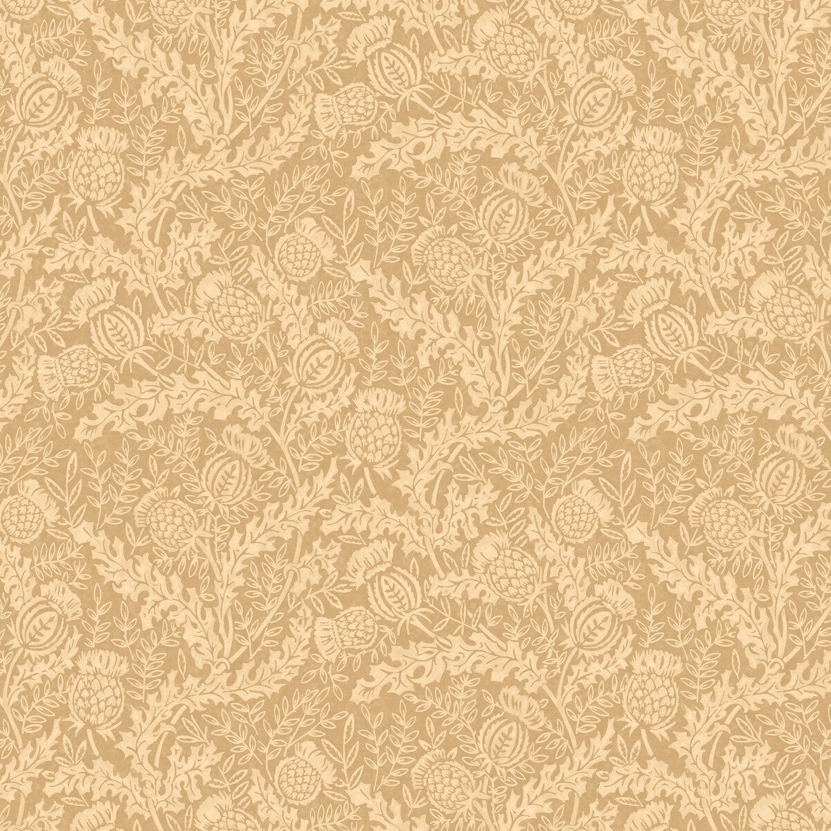 MULBERRY FG108.J107.0 MULBERRY THISTLE PARCHMENT Wallpaper - Eade's Wallpaper