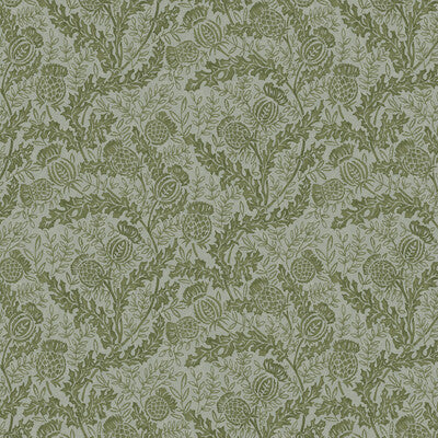 MULBERRY FG108.S47.0 MULBERRY THISTLE GREEN/TEAL Wallpaper - Eade's Wallpaper