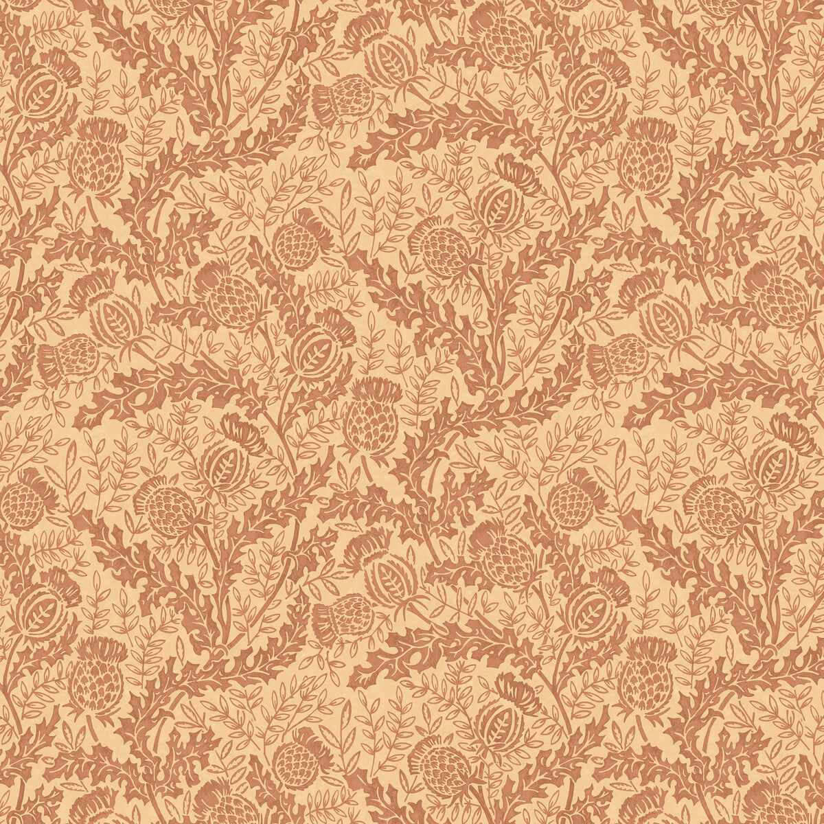 MULBERRY FG108.V55.0 MULBERRY THISTLE RUSSET Wallpaper - Eade's Wallpaper