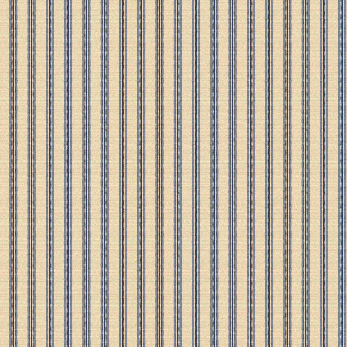 MULBERRY FG109.H10.0 SOMERTON STRIPE INDIGO Wallpaper - Eade's Wallpaper