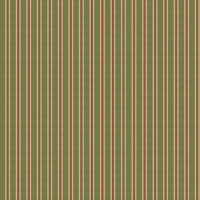 MULBERRY FG109.S101.0 SOMERTON STRIPE GREEN Wallpaper - Eade's Wallpaper