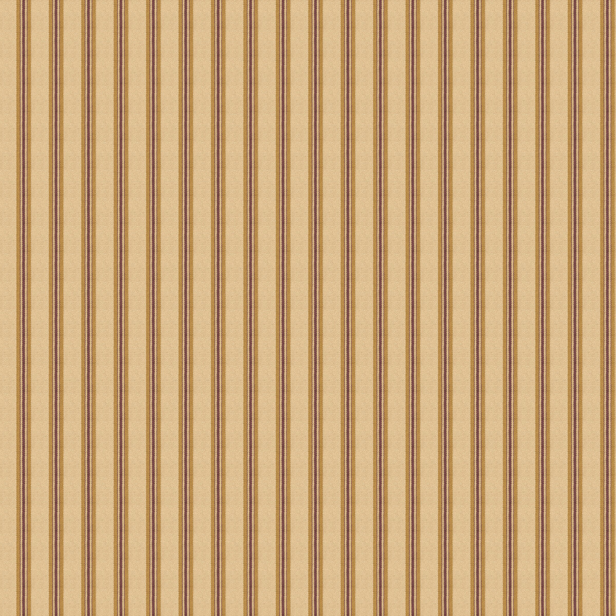 MULBERRY FG109.T128.0 SOMERTON STRIPE OCHRE Wallpaper - Eade's Wallpaper