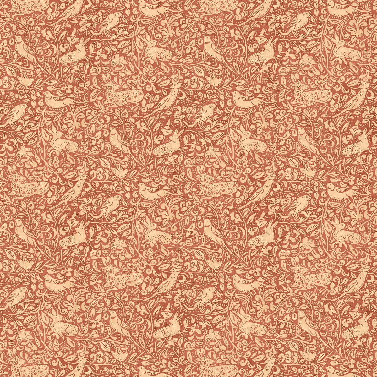 MULBERRY FG110.V55.0 HEDGEROW RUSSET Wallpaper - Eade's Wallpaper