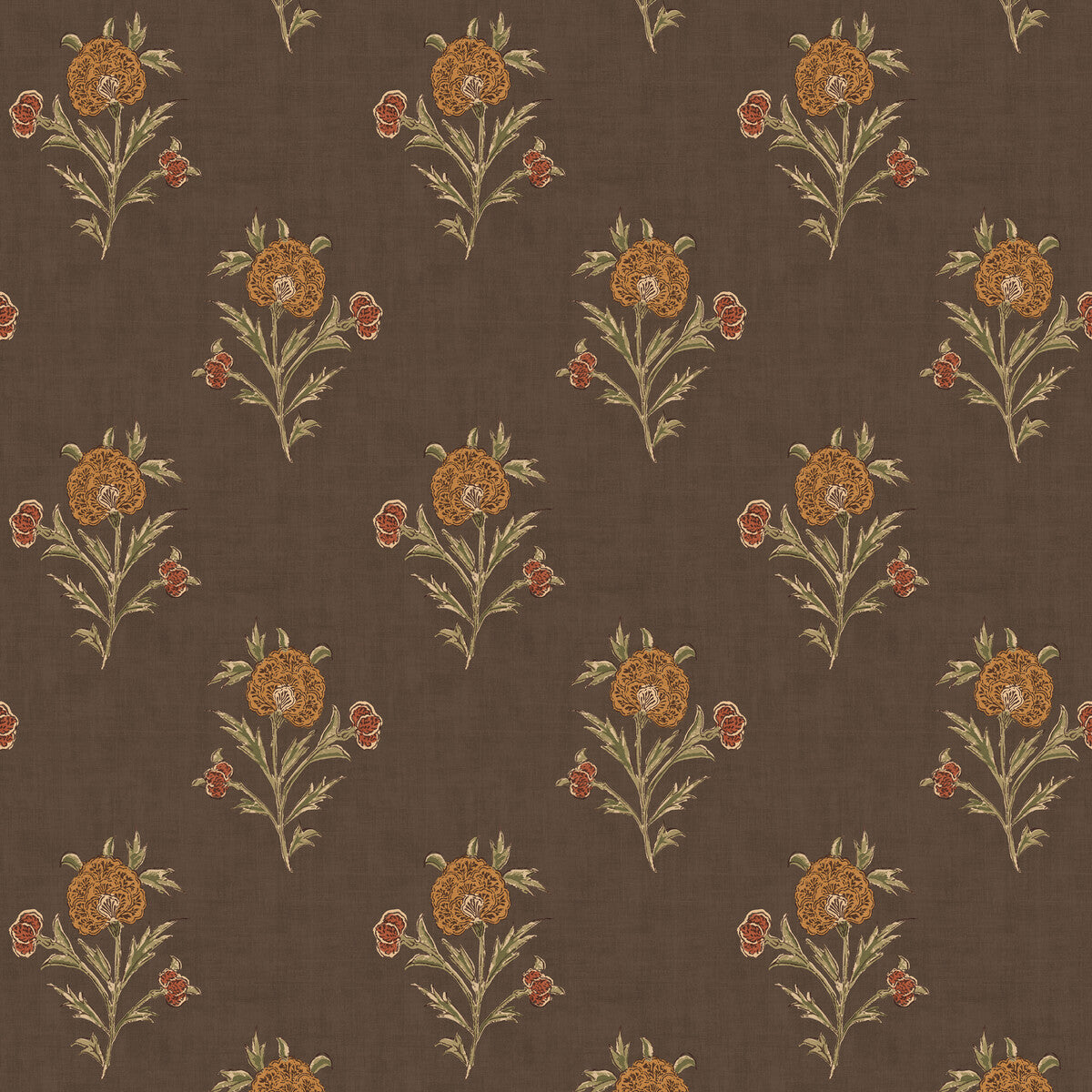 MULBERRY FG111.K74.0 SOMERTON ESPRESSO Wallpaper - Eade's Wallpaper