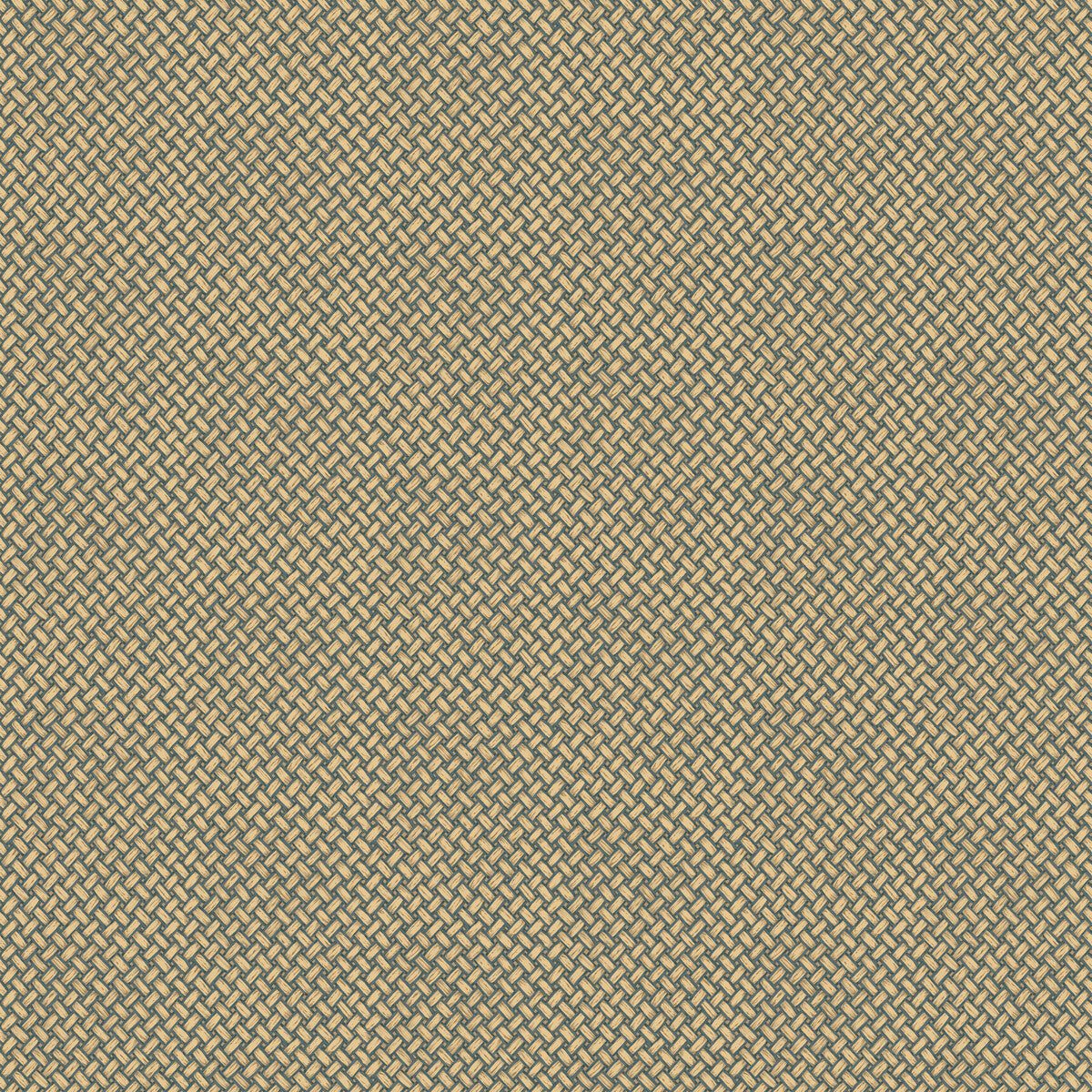 MULBERRY FG112.R11.0 BASKETWEAVE TEAL Wallpaper - Eade's Wallpaper