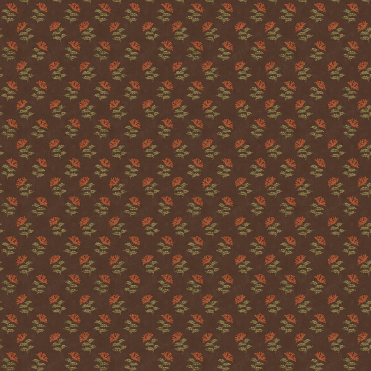 MULBERRY FG113.K74.0 MULBERRY SPRIG ESPRESSO Wallpaper - Eade's Wallpaper
