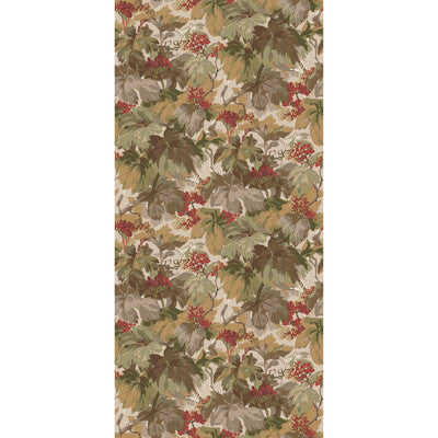 MULBERRY FG123.V90.0 COUNTRY WALK RED/GREEN Wallpaper - Eade's Wallpaper