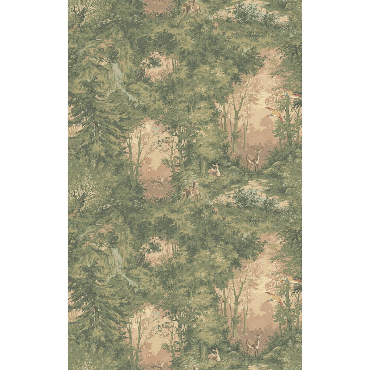 MULBERRY FG124.Y21.0 MULBERRY WOODLAND SUNRISE Wallpaper - Eade's Wallpaper