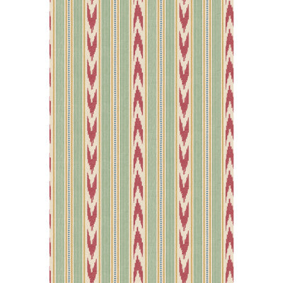 MULBERRY FG127.V90.0 NEWPORT STRIPE RED/GREEN Wallpaper - Eade's Wallpaper