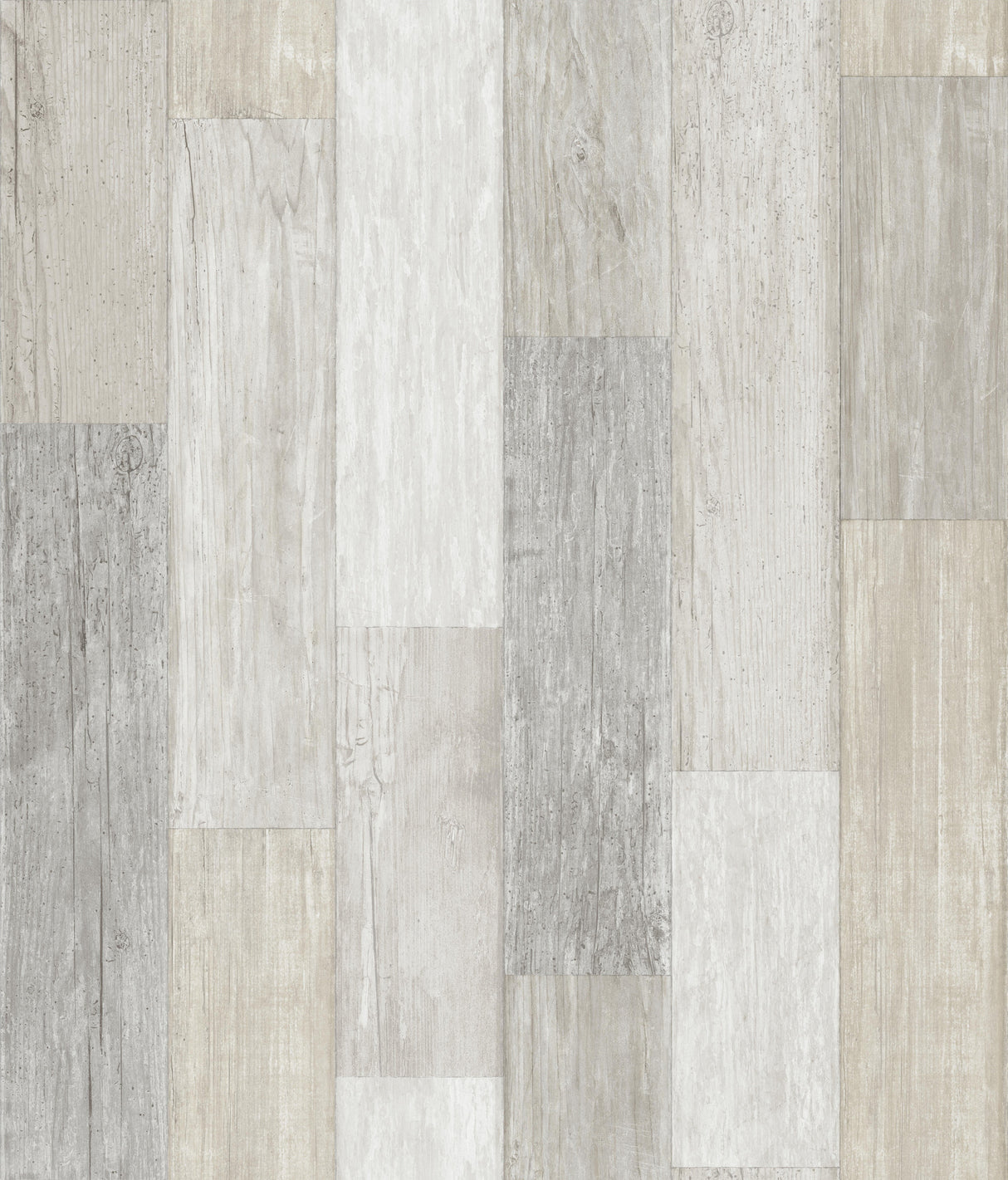 York FH4003 Bleached Pallet Board White Wallpaper