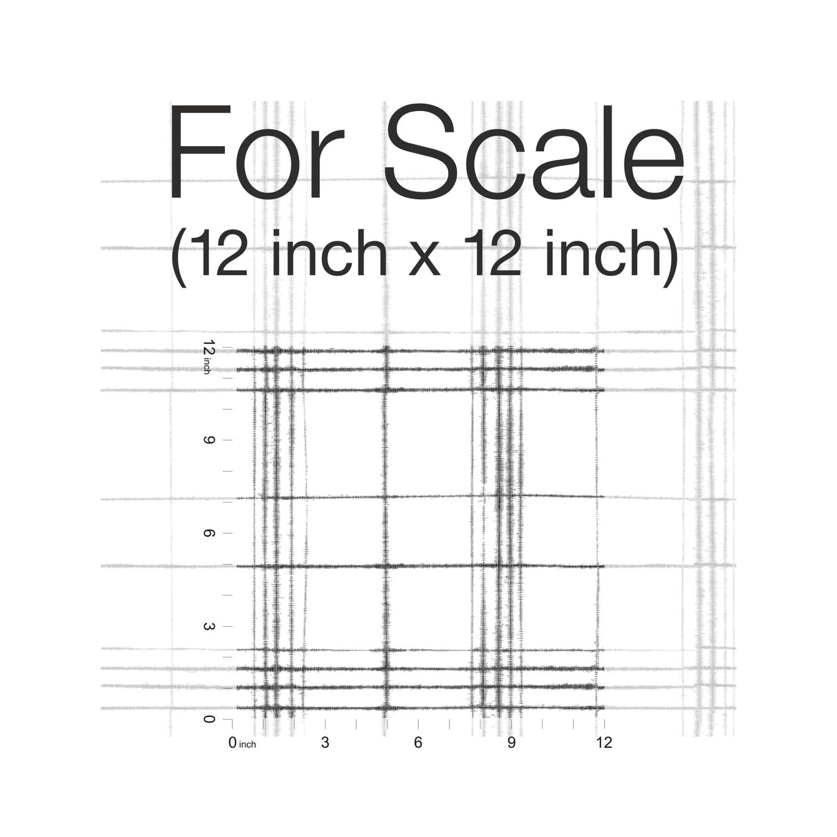 York FH4016 Farmhouse Plaid Black & White Wallpaper