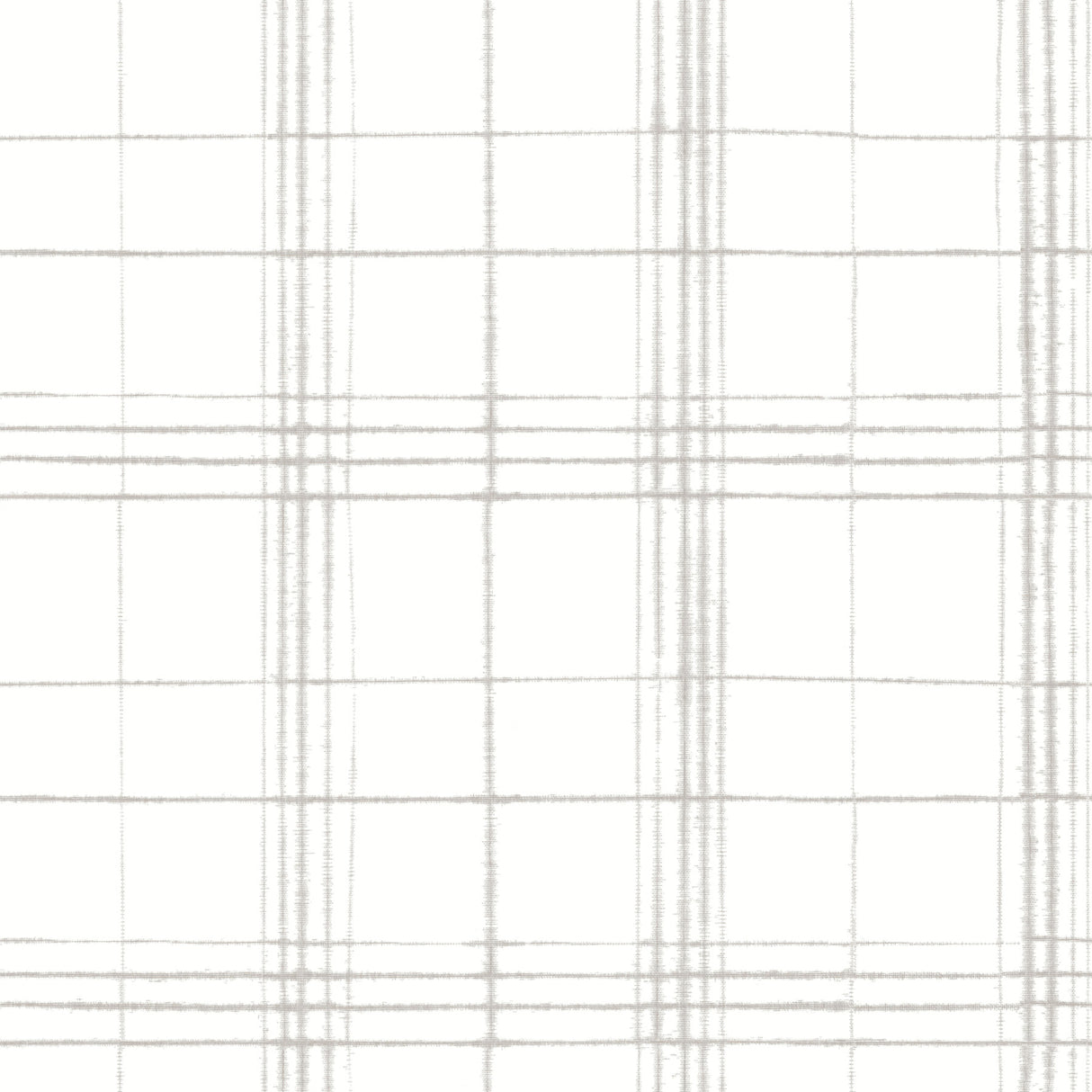 York FH4019 Farmhouse Plaid Linen & White Wallpaper