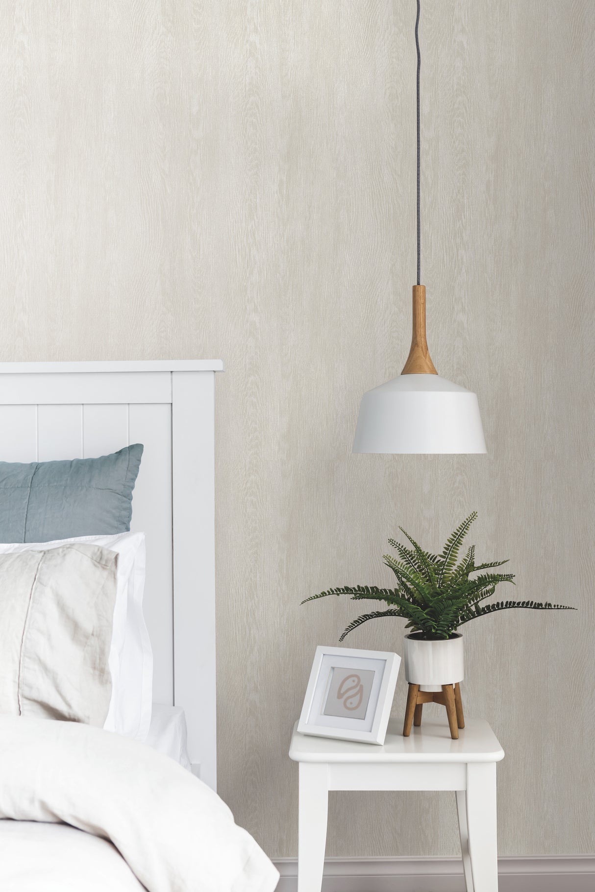 York FH4052 Quarter Sawn Wood Beige Wallpaper