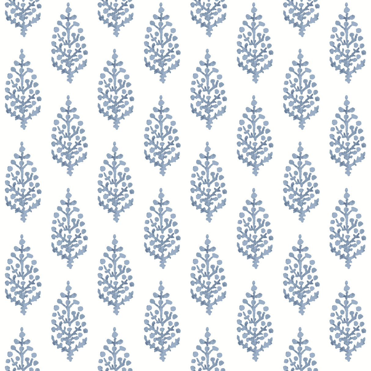 York FH4068 Paisley on Calico Blue Wallpaper