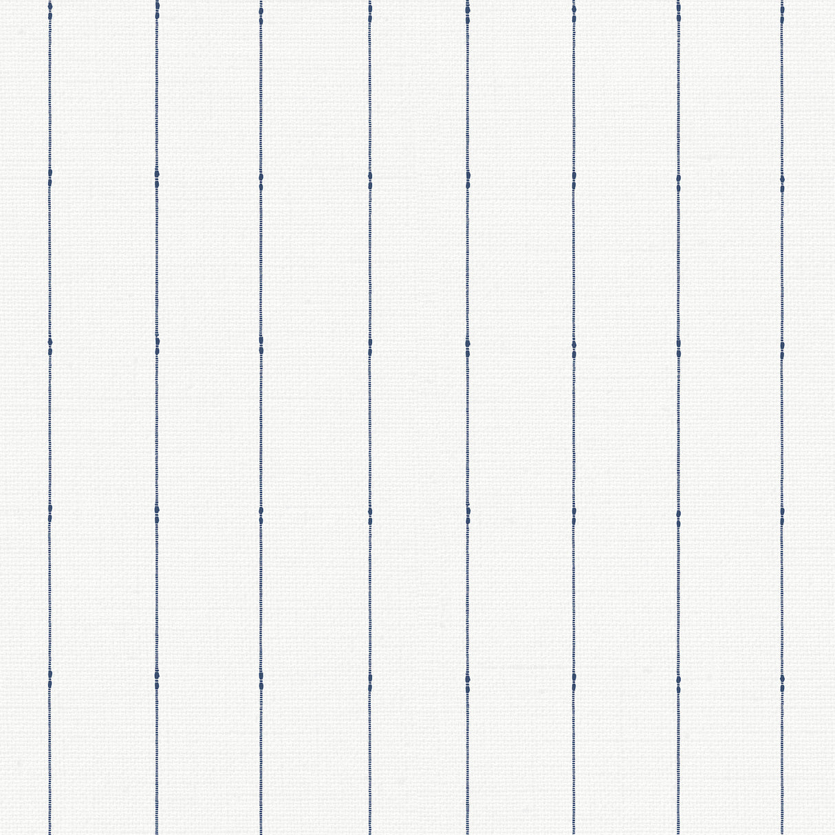 York FH4078 In Stitches Stripe Navy & Cream Wallpaper