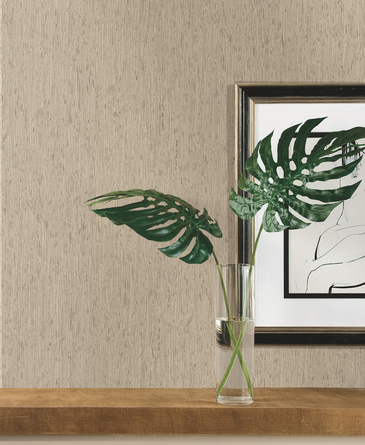 York FH4092 Rugged Bark Linen Wallpaper