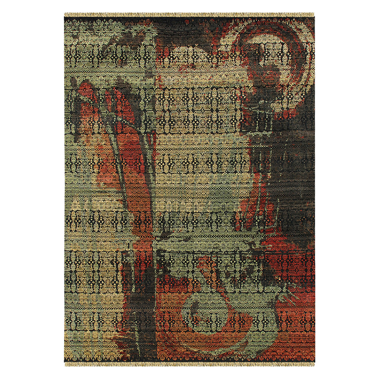 Amer Rugs FK-9 Kohinoor Abstract Design Area Rug