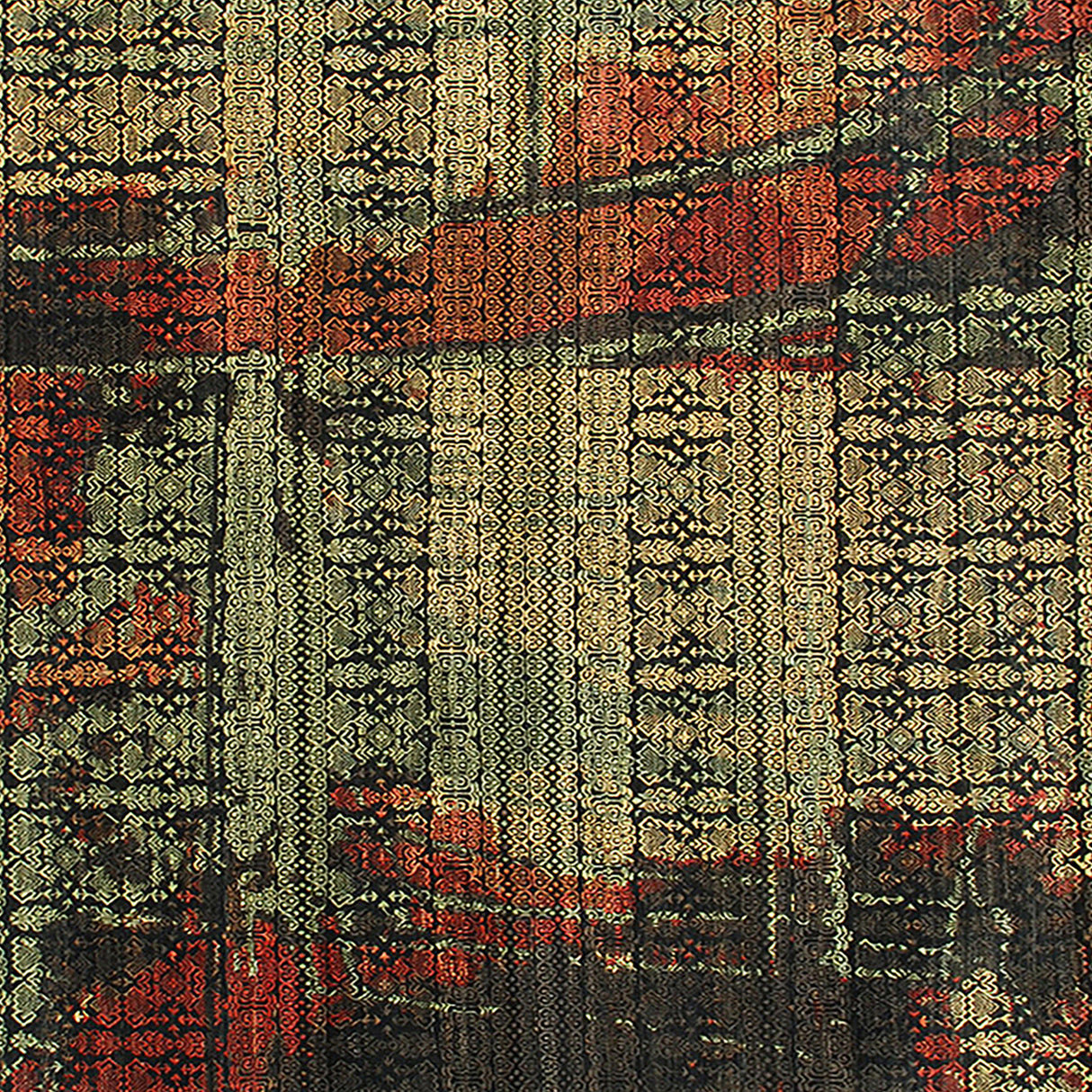 Amer Rugs FK-9 Kohinoor Abstract Design Area Rug