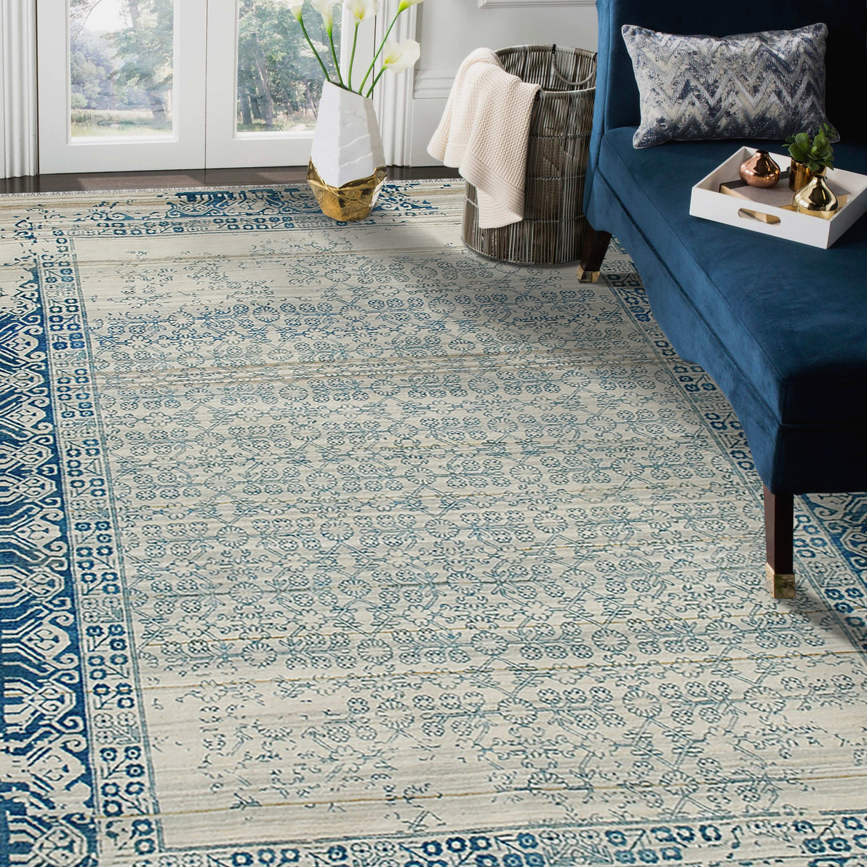 Amer Rugs FK(HS)-58A Pearl Persian Inspired Area Rug