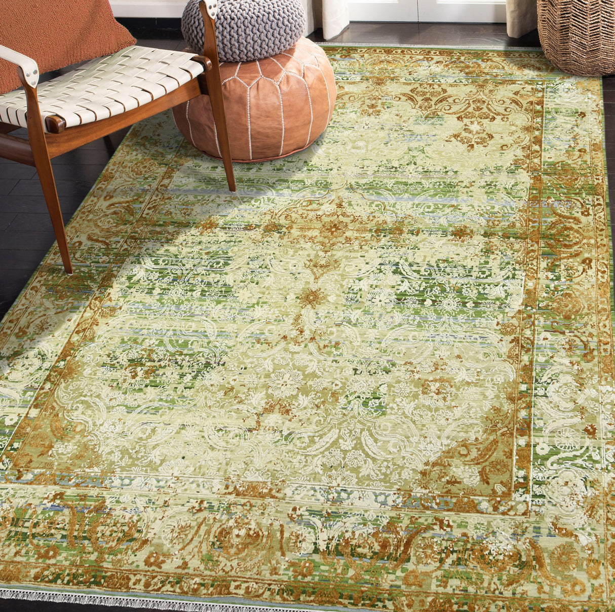 Amer Rugs FN250810 Avatar Fiery Orange 8' X 10' Area Rug