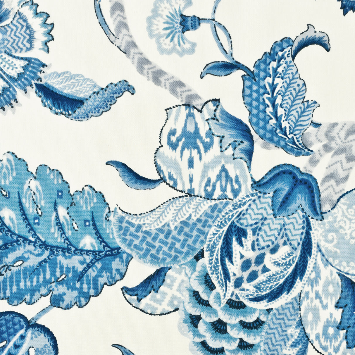STOUT FOOL-1 FOOLISH 1 LAKE Fabric - Eades Wallpaper & Fabric