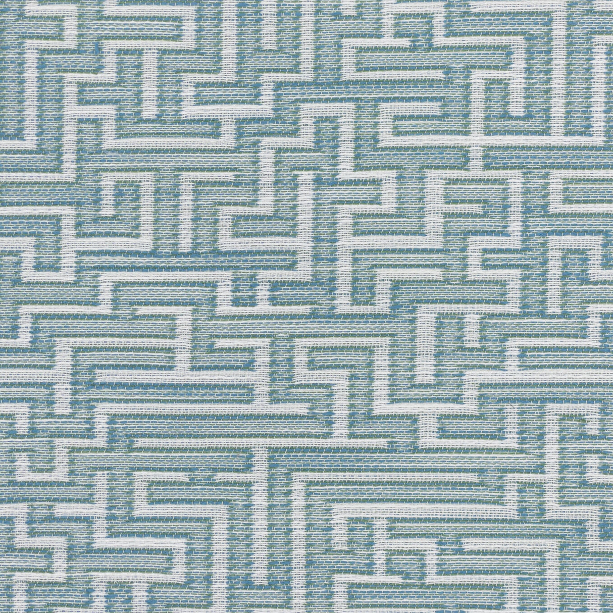 STOUT FRET-5 FRETZ 5 MARINE Fabric - Eades Wallpaper & Fabric