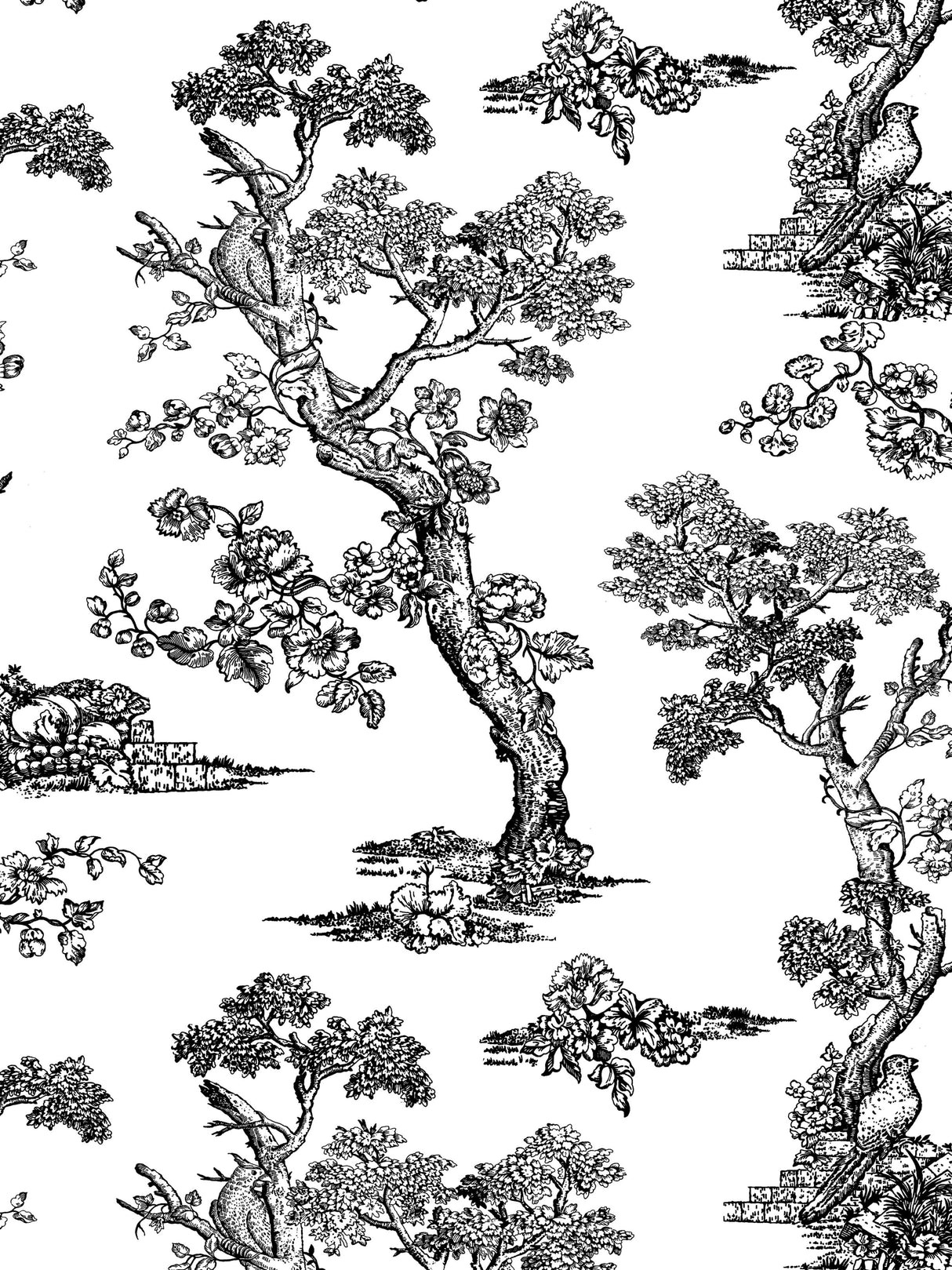 Scalamandre FS30002SCPKCUTE COUNTRYSIDE TOILE PILLOW - Pillo