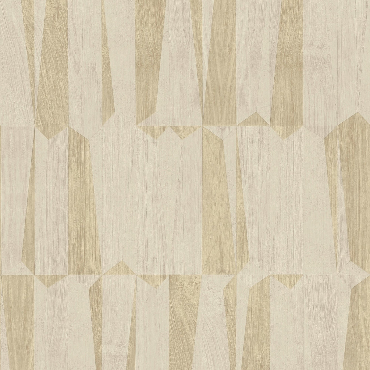 Galerie FS72031 Beige Geo Point Wood Effect Motif - Eade's Wallpaper