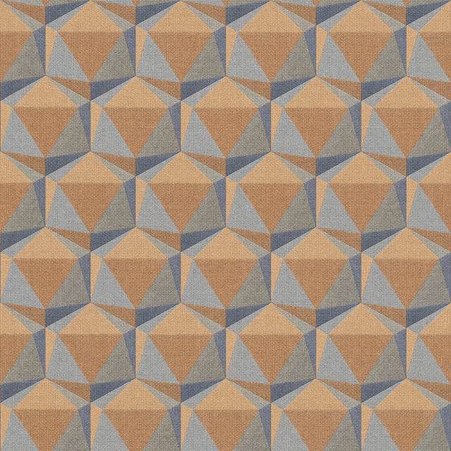 Galerie FS72045 Orange Geometric Motif - Eade's Wallpaper