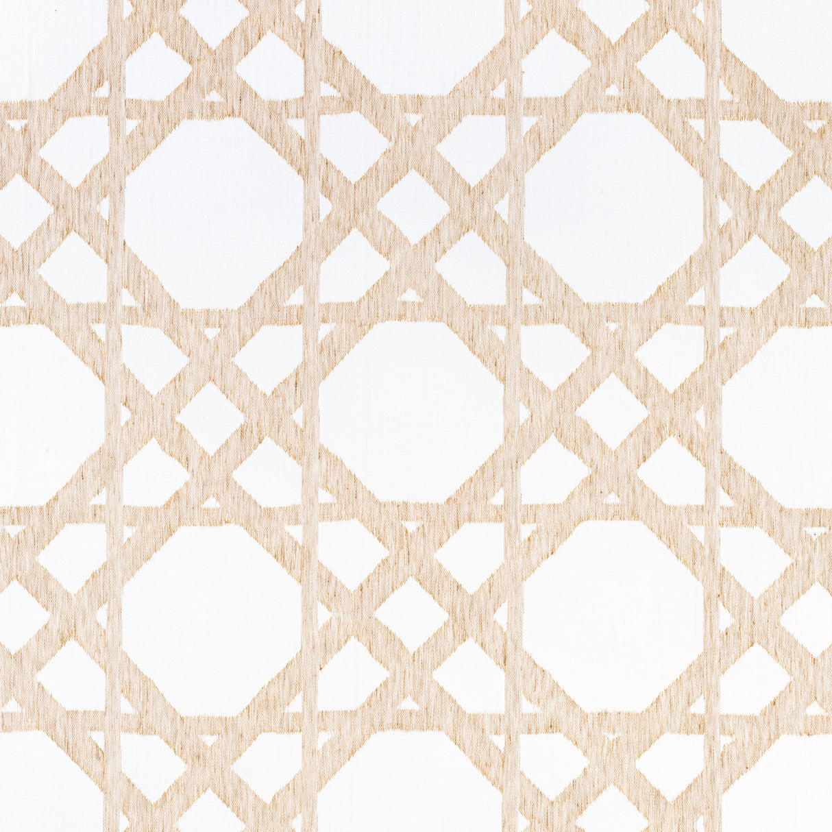 Thibaut FWW7133 CYRUS CANE SHEER Sand