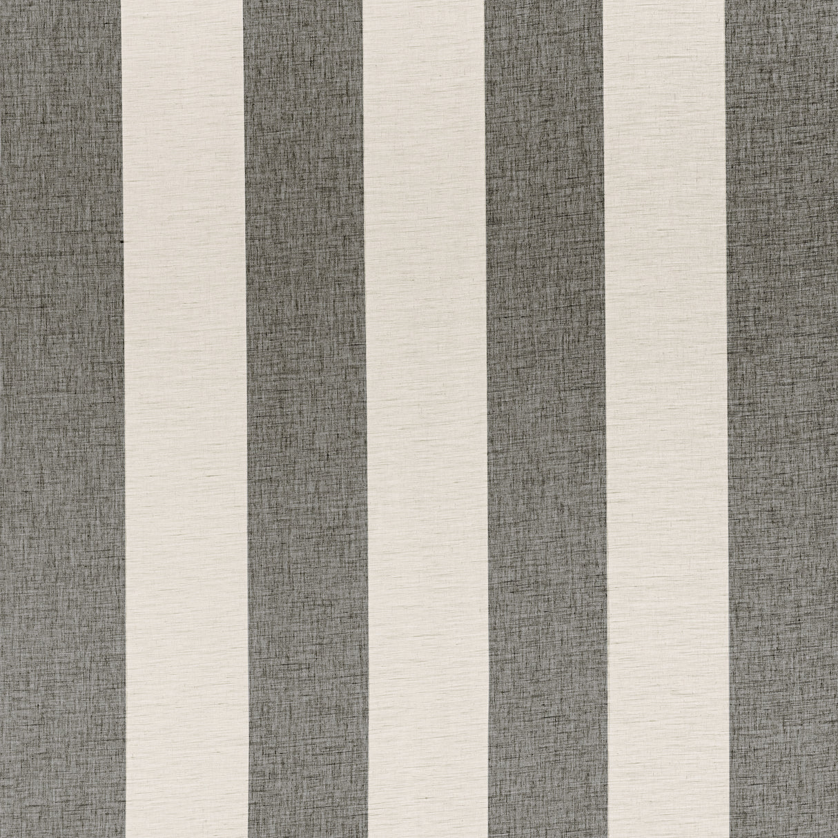 Thibaut FWW8216 NEWPORT STRIPE Black and Linen
