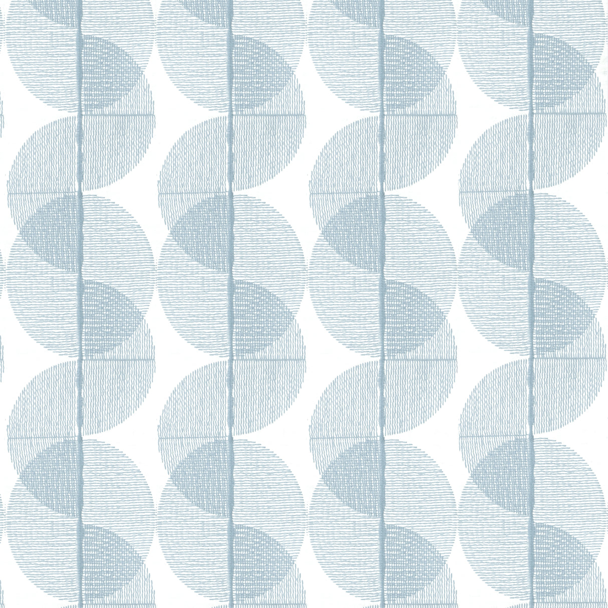 Thibaut FWW8256 CYCLONE EMBROIDERY Ocean