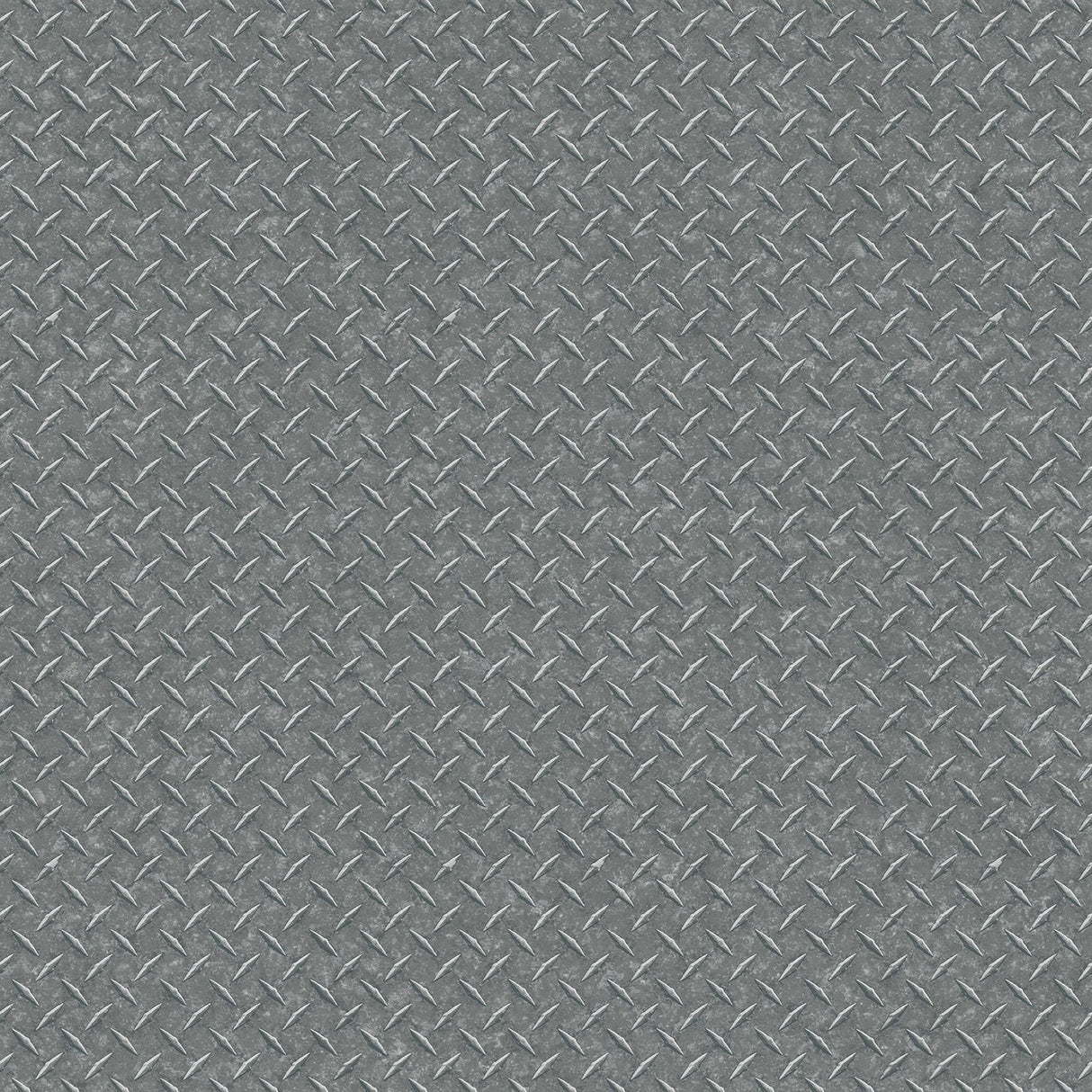 Galerie G45174 Silver Grey Diamond Plate - Eade's Wallpaper