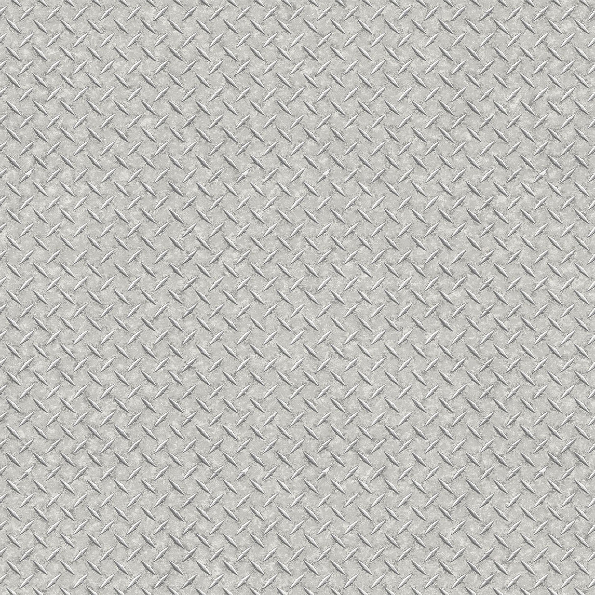 Galerie G45175 Silver Grey Diamond Plate - Eade's Wallpaper